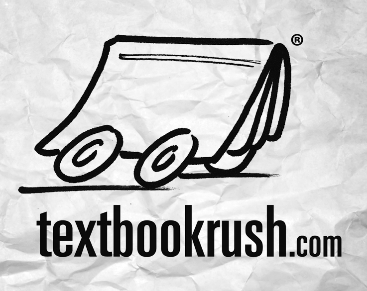 “Textbook Rush” logo concepts