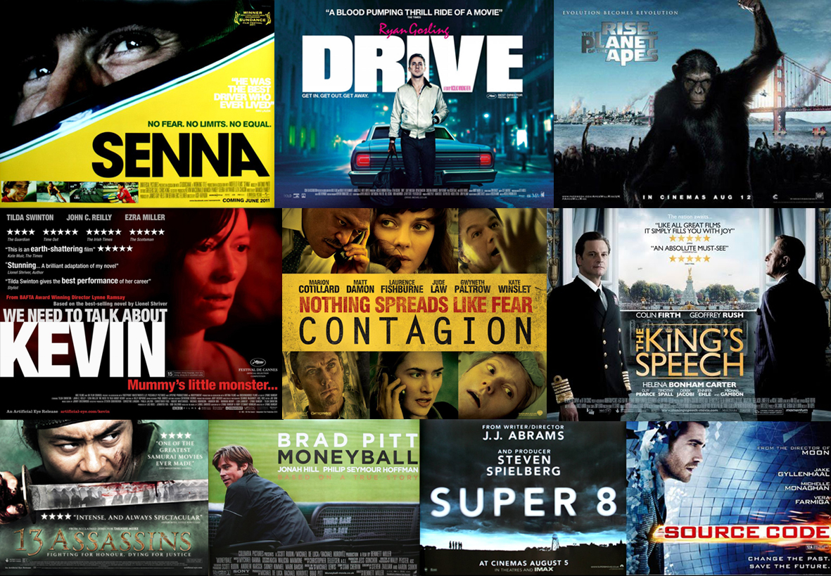 Top 10 Movies Of 2011 Lappindesign